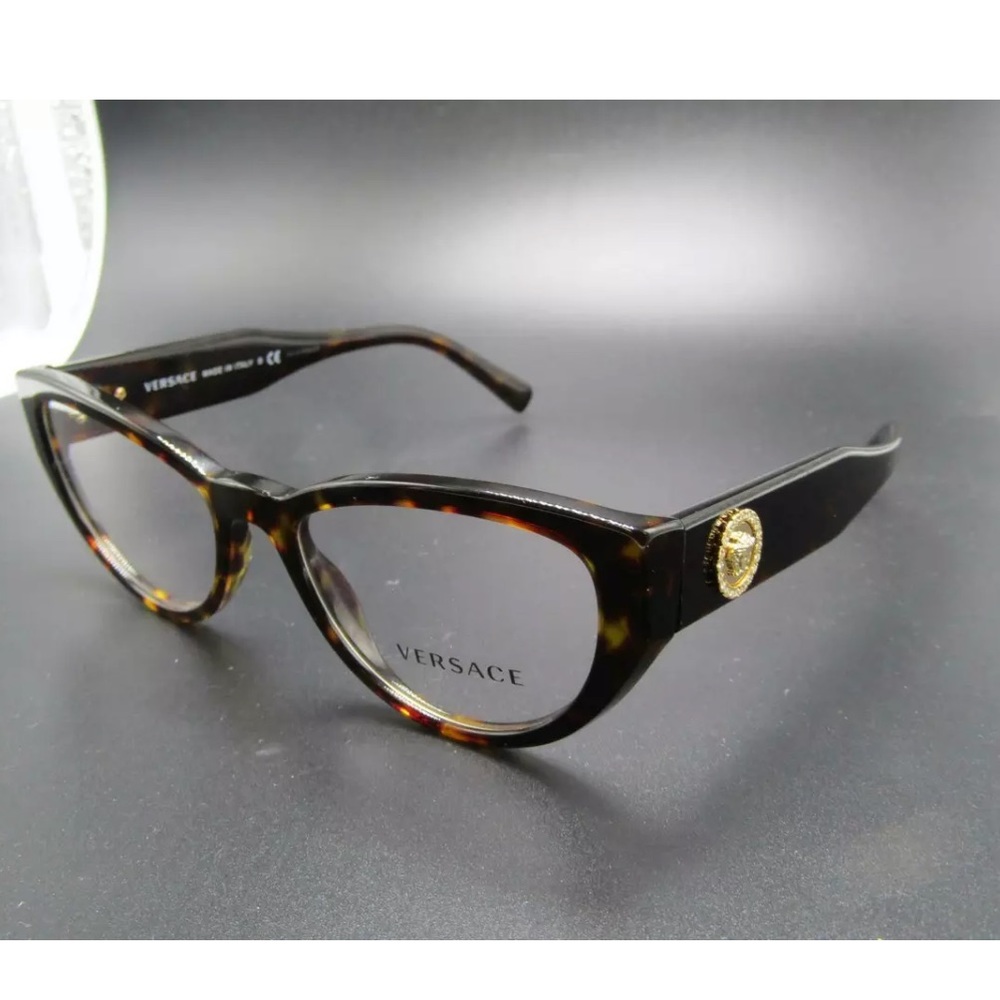 Versace cat eye glasses brand new tortoise color